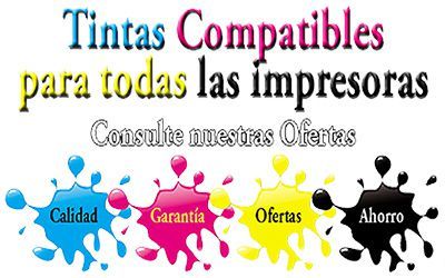 tintas compatibles Ciempozuelos